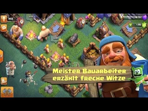 CLASH OF CLANS☆ MEISTERBAUARBEITER。